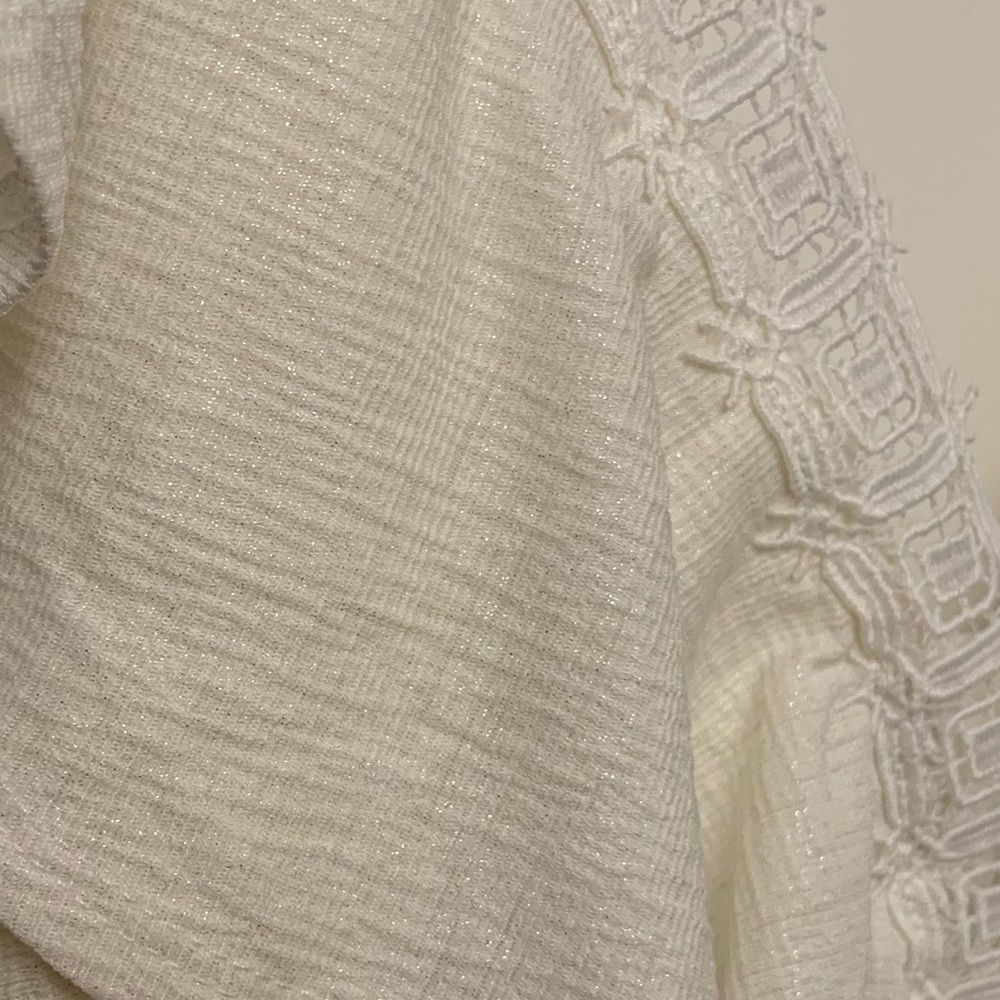 NWOT Sparkly Ruffle Tank - Picture 3 of 3